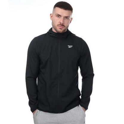 Front - Reebok Mens Essentials Woven Training Jacket