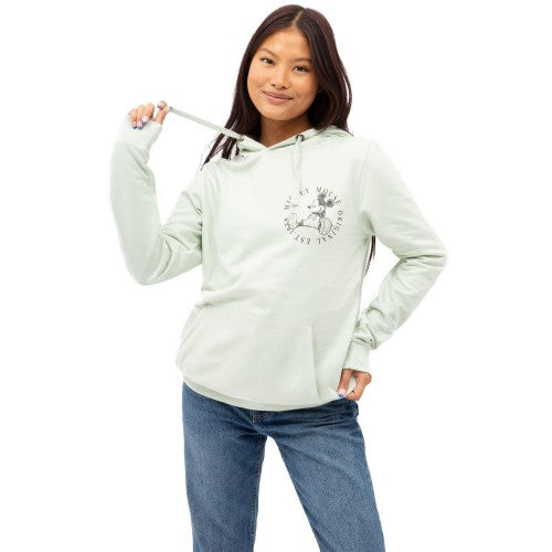 Front - Disney Unisex Adult Original Mickey Mouse Circle Hoodie
