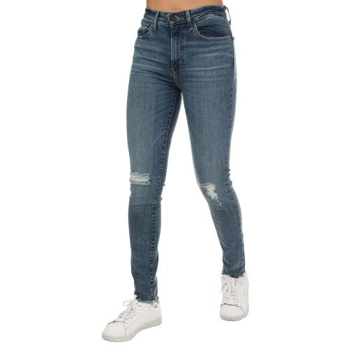 Front - Levis Womens/Ladies High Rise Jeans