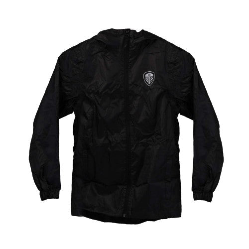Front - Trespass Childrens/Kids Leeds United FC Packaway Jacket