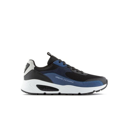 Front - Armani Exchange Mens Suede Trainers