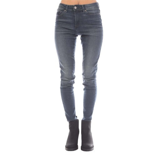 Front - Only Womens/Ladies Wauw Mid Rise Skinny Jeans