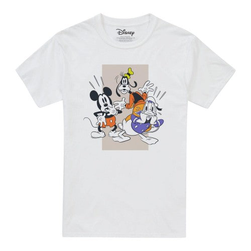 Front - Disney Unisex Adult Mickey Mouse T-Shirt