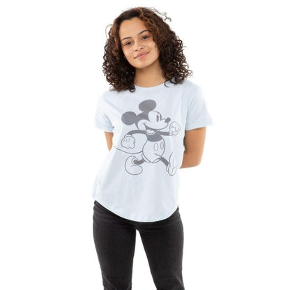 Front - Disney Womens/Ladies Mickey Mouse T-Shirt