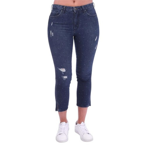 Front - Armani Exchange Womens/Ladies J22 Skinny 3/4 Jeans