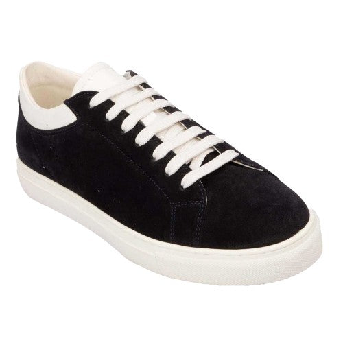 Front - Emporio Armani Womens/Ladies Calf Suede Trainers