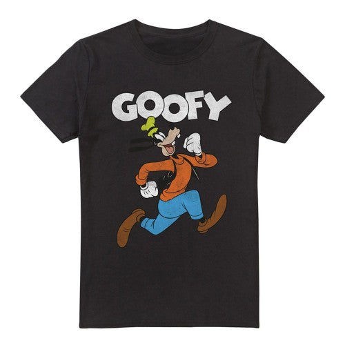 Front - Disney Unisex Adult Goofy T-Shirt