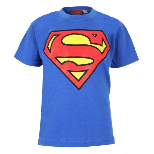 Front - Superman Childrens/Kids Logo T-Shirt
