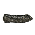Front - Where´s That From Womens/Ladies Studded Trim Mesh Ballet Flats