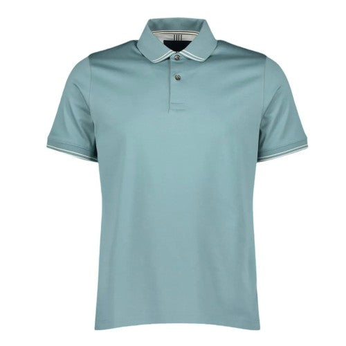 Front - Mercery Mens Clare Tipped Polo Shirt