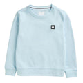 Front - Weekend Offender Childrens/Kids Ferrer Badge Sweatshirt