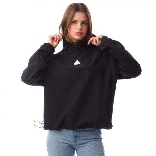 Front - Adidas Womens/Ladies City Escape Hoodie