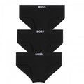 Front - Boss Mens Logo Briefs (Pack of 3)