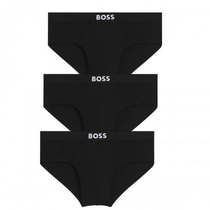 Front - Boss Mens Logo Briefs (Pack of 3)