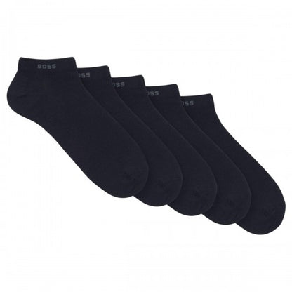 Front - Boss Unisex Adult Ankle Socks (Pack of 5)