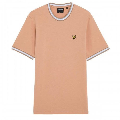 Front - Lyle & Scott Mens Tipped T-Shirt