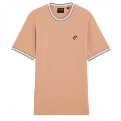 Front - Lyle & Scott Mens Tipped T-Shirt