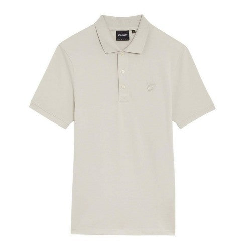 Front - Lyle & Scott Mens Tonal Eagle Polo Shirt