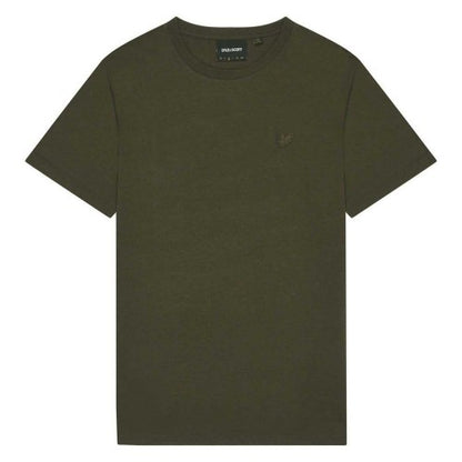 Front - Lyle & Scott Mens Tonal Eagle T-Shirt