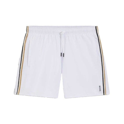 Front - Boss Mens Icon Logo Swim Shorts