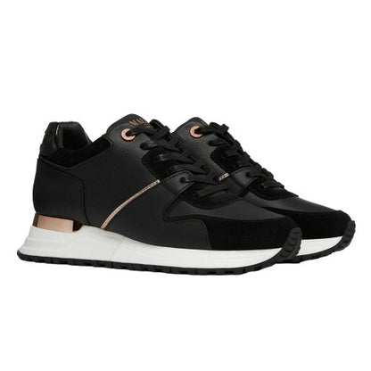 Front - Mallet Womens/Ladies Almorah Leather Trainers