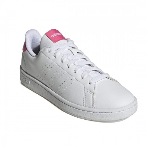 Front - Adidas Mens Advantage Tennis Shoes