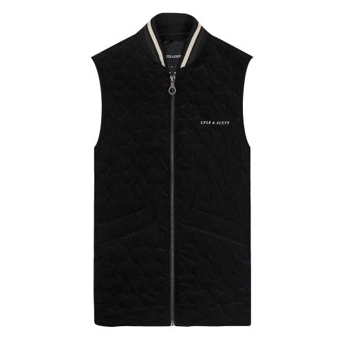 Front - Lyle & Scott Mens Quilted Gilet