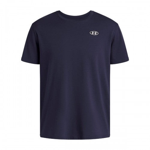 Front - Under Armour Mens Patch Heavyweight T-Shirt