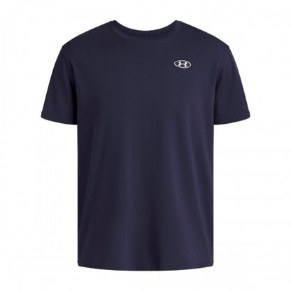 Front - Under Armour Mens Patch Heavyweight T-Shirt