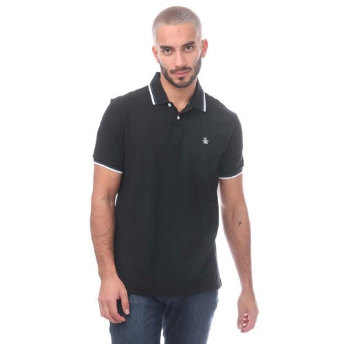 Front - Original Penguin Mens Pique Tipped Polo Shirt