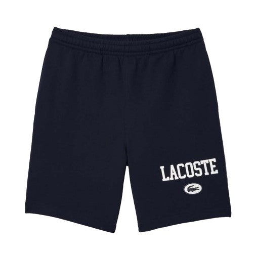 Front - Lacoste Mens Logo Regular Sweat Shorts