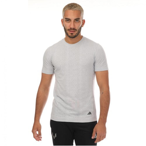 Front - Adidas Mens Yoga T-Shirt