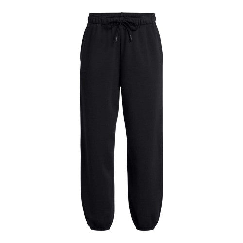 Front - Under Armour Womens/Ladies Wordmarks Fleece Icon Oversized Jogging Bottoms