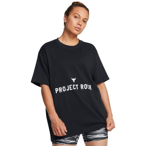 Front - Under Armour Womens/Ladies Project Rock T-Shirt
