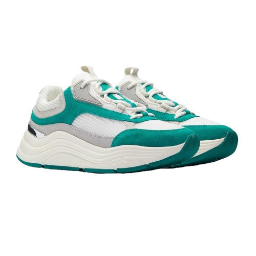 Front - Mallet Womens/Ladies Cyrus Suede Trainers