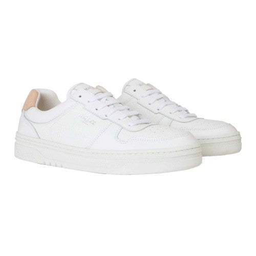 Front - Mallet Womens/Ladies Bentham Leather Trainers