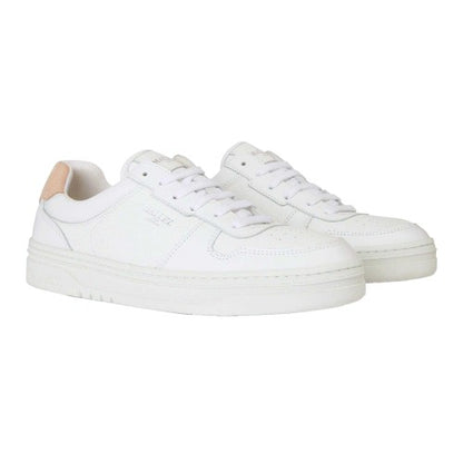 Front - Mallet Womens/Ladies Bentham Leather Trainers