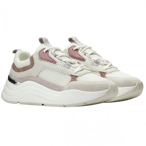 Front - Mallet Womens/Ladies Cyrus Leather Trainers