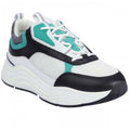Front - Mallet Mens Cyrus Leather Trainers