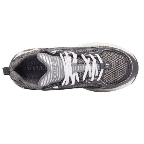 Front - Mallet Mens Jupiter Leather Trainers