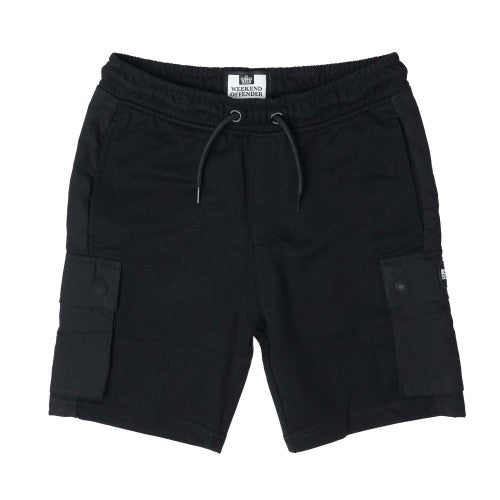 Front - Weekend Offender Childrens/Kids Flamengo Fleece Shorts