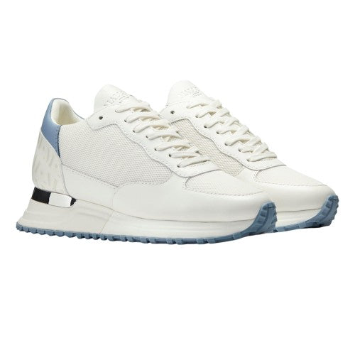 Front - Mallet Womens/Ladies Popham Leather Trainers