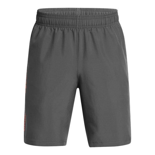 Front - Under Armour Childrens/Kids Wordmarks Woven Tech Shorts