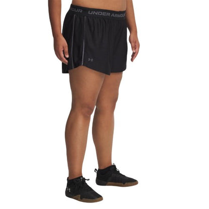Front - Under Armour Womens Play Up Shorts