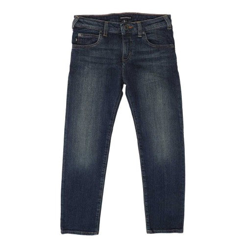 Front - Emporio Armani Childrens/Kids J45 Regular Jeans