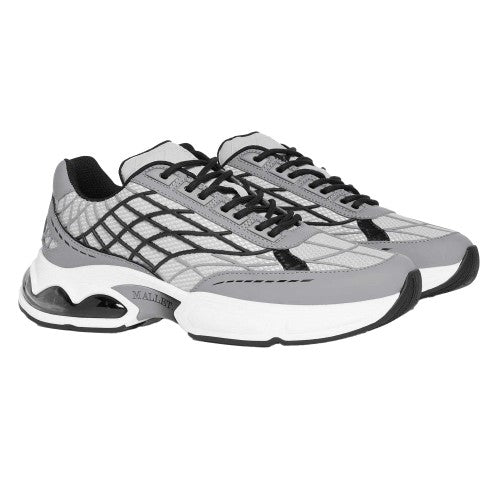 Front - Mallet Mens Neptune Leather Trainers