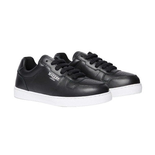 Front - Mallet Childrens/Kids Bentham Leather Trainers