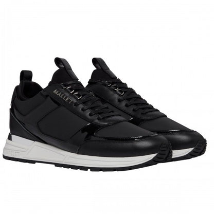 Front - Mallet Mens Diver Lite Leather Trainers