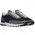 Front - Mallet Mens Caledonian Leather Trainers