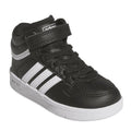 Front - Adidas Baby Hoops 4.0 Mid Cut Trainers